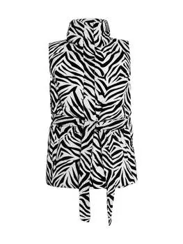 Утепленный жилет faina, цвет weiss zebra