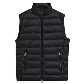 Утепленный жилет Gant, черный