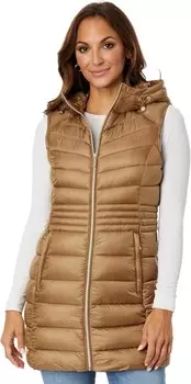 Утепленный жилет MICHAEL Michael Kors Zip Front Vest M426366C68, цвет Dark Camel