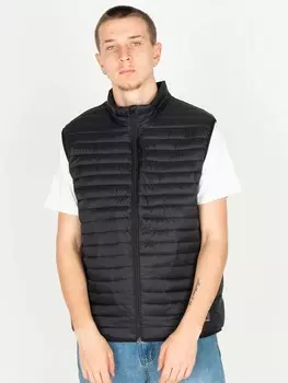 Утепленный жилет Quiksilver SCALY SLEEVELESS, черный