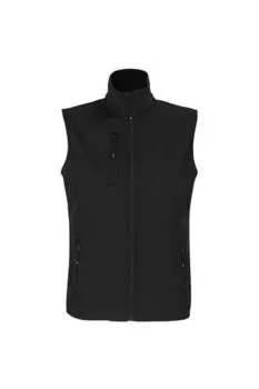 Утеплитель для тела Falcon Softshell из переработанного сырья SOL'S, черный