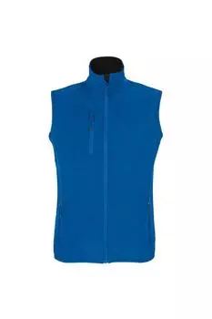 Утеплитель для тела Falcon Softshell из переработанного сырья SOL'S, синий