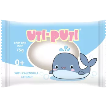 Uti-Puti мыло твердое детское с календулой, 75 г