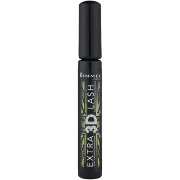 Утолщающая и удлиняющая тушь для ресниц, черная, 8 мл Rimmel Extra 3d lash