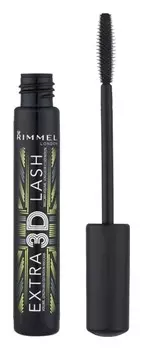 Утолщающая и удлиняющая тушь Rimmel Extra 3D Lash, оттенок 003 Extreme Black 8 мл