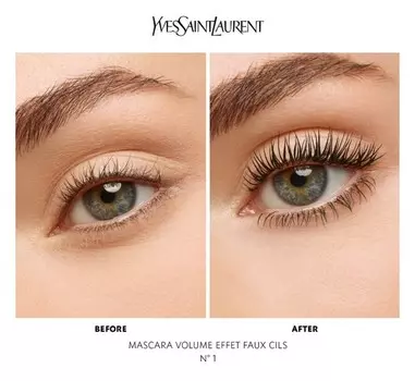 Тушь для ресниц Yves Saint Laurent Volume Effet Faux Cils, 1 High Density Black