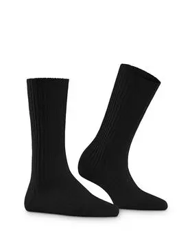 Уютные шерстяные носки в рубчик Falke