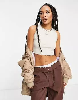 Уютный овсяный топ Puma classics Club с вырезами эксклюзивно для ASOS