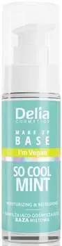 Увлажняющая мятная основа под макияж, 30 мл Delia, So Cool, Delia Cosmetics