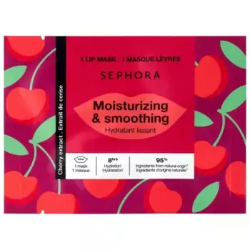 Увлажняющая вишневая маска для губ Sephora Collection