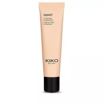 Увлажняющая жидкая тональная основа нейтральная 80, 30 мл Kiko Milano Smart hydrating, цвет neutral 80