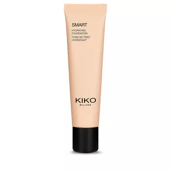 Увлажняющая жидкая тональная основа теплая роза 05, 30 мл Kiko Milano Smart hydrating, цвет warm rose 05