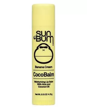 Увлажняющий бальзам для губ Coco Balm, 0,15 унции Sun Bum, цвет Pina Colada