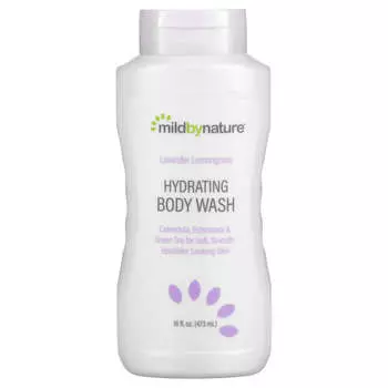 Увлажняющий Гель Mild By Nature для душа, лаванда и лемонграсс, 473 мл