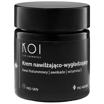 Увлажняющий и разглаживающий крем для лица Koi Cosmetics, 30 мл