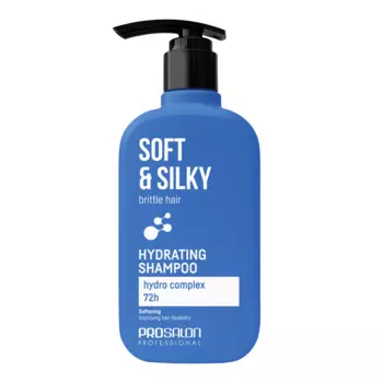 Увлажняющий шампунь для волос Prosalon Soft&Silky, 375 мл