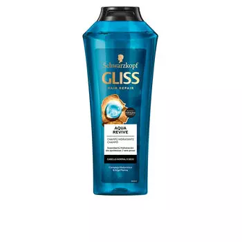 Увлажняющий шампунь Gliss Aqua Revive Champ Hidratante Schwarzkopf Mass Market, 370 мл