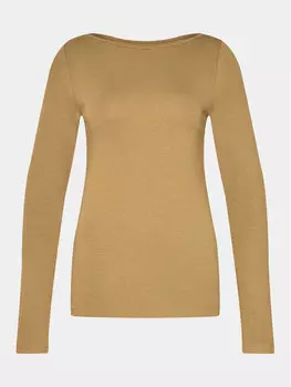 Узкая блузка Gap, бежевый