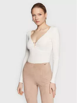 Узкая блузка Guess, белый
