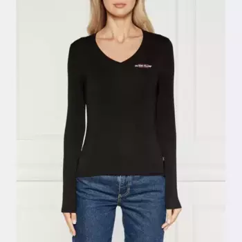 Узкая блузка Guess, черный