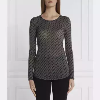 Узкая блузка Pinko, черный