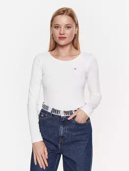 Узкая блузка Tommy Hilfiger, белый