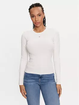 Узкая блузка Tommy Jeans, экрю