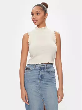 Узкая блузка Vero Moda, бежевый