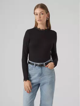 Узкая блузка Vero Moda, черный
