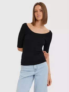 Узкая блузка Vero Moda, черный