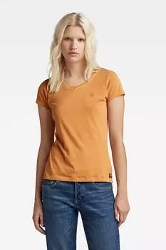 Узкая футболка из органического хлопка G-Star Raw, желтый