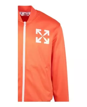Узкая спортивная куртка Single Arrow Off-White, оранжевый