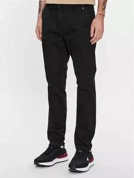 Узкие брюки чиносы Tommy Jeans, черный