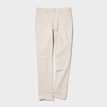 Узкие брюки-чиносы UNIQLO, светло-бежевый