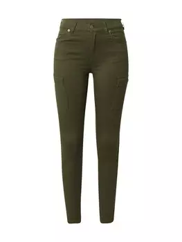Узкие брюки-карго Dr. Denim Lexy, оливковый