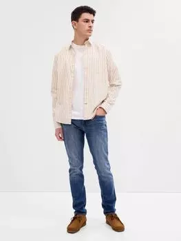 Узкие джинсы Gap, синий