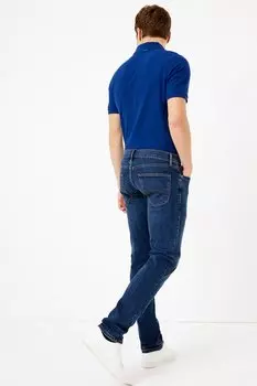 Узкие джинсы Marks & Spencer, синий