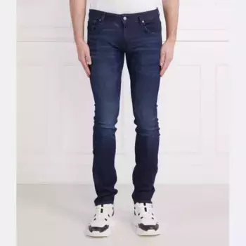 Узкие джинсы Miami с добавлением шелка Guess, синий