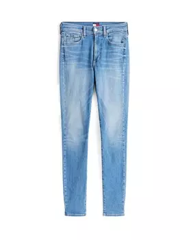 Узкие джинсы Tommy Jeans Sylvia, синий деним