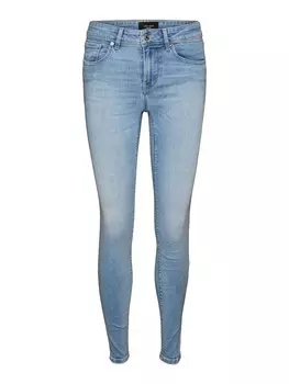 Узкие джинсы Vero Moda Lux, светло-синий