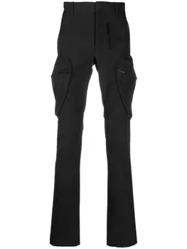 Узкие шерстяные брюки Givenchy, черный