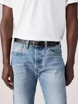 Узкий ремень Levi's, черный