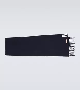 Узкий шерстяной шарф canada Acne Studios, синий