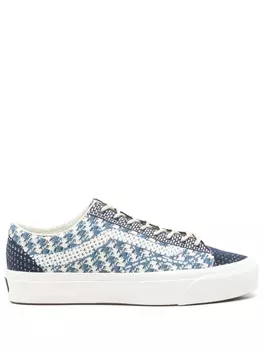 Узорчатые жаккардовые кеды Vans, синий