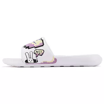 Вьетнамки Victori One мужские белые/фиолетовые Nike