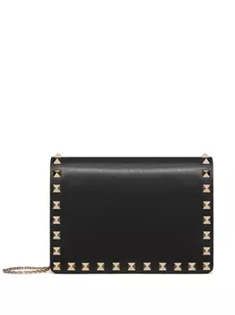 Valentino Garavani мини-сумка через плечо Rockstud, черный