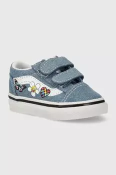 Vans Детские кроссовки Old Skool V, синий