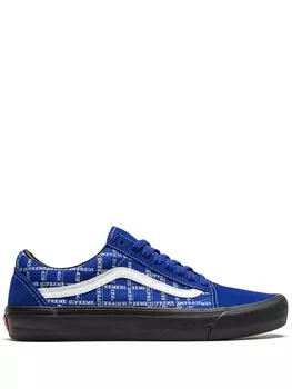 Vans кеды Old Skool Pro из коллаборации с Supreme, синий