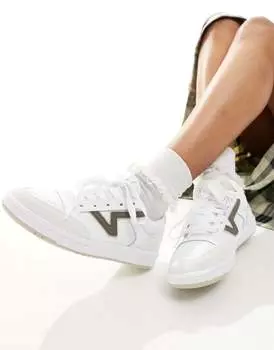 Vans – Lowland – Бело-серые кроссовки
