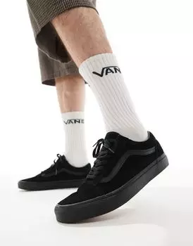 Vans – Old Skool – Черные замшевые кроссовки